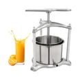 thumbnail image 6 of Stainless Steel Fruit Frame Press 6L Cheese Juice Wine Making Home Brew Fruit Wine Press, 6 of 15