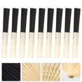 thumbnail image 5 of 9Pcs DIY Painting Fans Interesting Blank Folding Fan Classical Black Folding Fans, 5 of 5