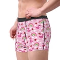 thumbnail image 4 of Naloa Cute Flamingo Print Mens Underwear - Boxers for Men, Classic Briefs for Men, 4 of 9