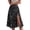 Black, variant on Sundresses for women Half Body Split A Line Buttocks Wrapped Mid Waist Long Skirt Solid Color Hip Hugging Boho Beach Vacation Clothes