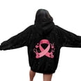 thumbnail image 2 of Cancer Awareness Hoodie 2025 Glitter Sparkle Hoodies with Pockets Hooded Sweatshirt Hoodie Women Pullover, 2 of 6