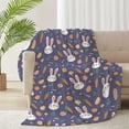 thumbnail image 6 of Easter Rabbit Blanket Cute Bunny Blanket for Adults Soft Bunny Fleece Blanket Easter Gift Blanket Bunny Gift Blanket for Baby and Girl\u2014Small 50"x40"(Throw) Kid, 6 of 6