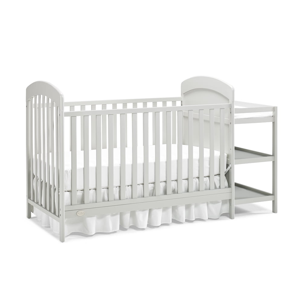 Ti Amo Modesto Crib And Changer Misty Grey Walmart Walmart