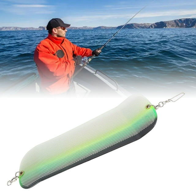 Luminous Flasher Fishing Trolling Board with ABS Material Maximize Catch Rate Lifelike Lure Diving for Sea Fishing Accessories