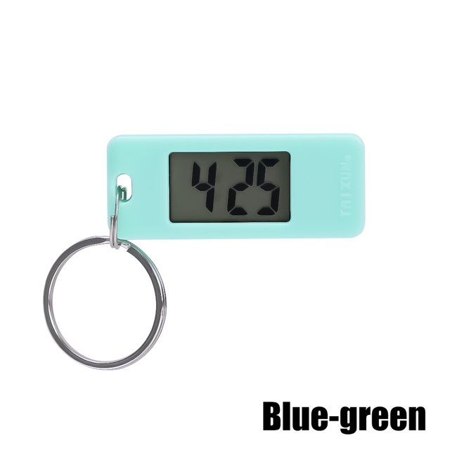 Creativo Simple Llavero Ligero Mochila Hebilla Reloj De Pantalla Digital/Silencioso Bolsillo Colgado Relojes Electrónicos Trabajo Estudio Examen Suministros
