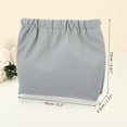 thumbnail image 5 of Unique Bargains Mini Cosmetic Bag Small Portable Makeup Bag Multiple Inner Pockets Storage Bag Women Cosmetic Pouch Gray, 5 of 7