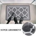 thumbnail image 4 of FanShow Tapis de Porte Intérieur (40x60, Gris) Résistant à la Saleté et Absorbant, Tapis d'Entrée Antidérapant, Tapis de Sol Intérieur à Profil Bas pour Entrée, 4 of 6