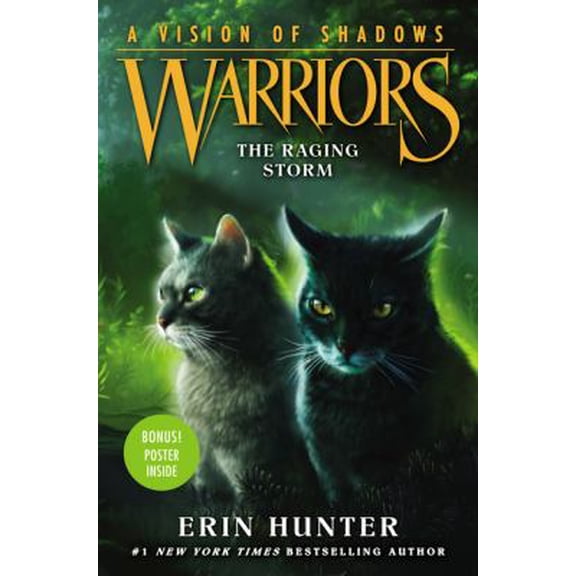 Pre-Owned Warriors: A Vision of Shadows #6: The Raging Storm 9780062386588 Used