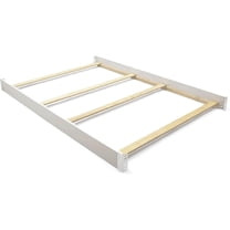 Full-Size Conversion Kit Bed Rails for Bennett Crib by Delta Children - #0050 (Bianca White - 130)