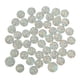 thumbnail image 1 of 50 piezas de cabujones, piedras adhesivas, adorno de parte posterior plana, de imitación, piedras brillantes, decorar para manualidades Gloria flatback redondo de resina, 1 of 9