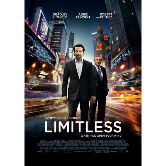 Limitless Poster 24Inx36In Art Poster 24x36 Unframed, Age: Adults, Rectangle Best Posters