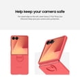 thumbnail image 4 of Funda oficial de silicona con anillo para Samsung Galaxy Z Flip7, 4 of 9