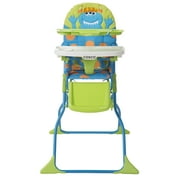 Cosco Kids Simple Fold Deluxe High Chair with 3-Position Tray, Monster Syd