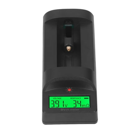 

LCD Display Lithium Battery Tester High Accuracy Battery Voltage Resistance Meter For AAA Alkaline Batteries For Host + Charging Cable