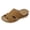 Brown, variant on Clearence Women’s Wide Width Thick Wedge Heel Fish Mouth Sandals Summer Slippers, Lightweight Casual Beach Shoes with Non-Slip Sole & Breathable Adjustable Straps