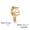 Gold Libra, variant on 12 Constellation Stainless Steel Open Ring Zodiac Sign Finger Rings Jewelry Gift