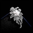 thumbnail image 2 of Vintage Gold Color Plated Flower Brooches for Women Wedding Rhinestone Bouquet Bijoux Pins Clothing Jewelry Accessories, 2 of 7