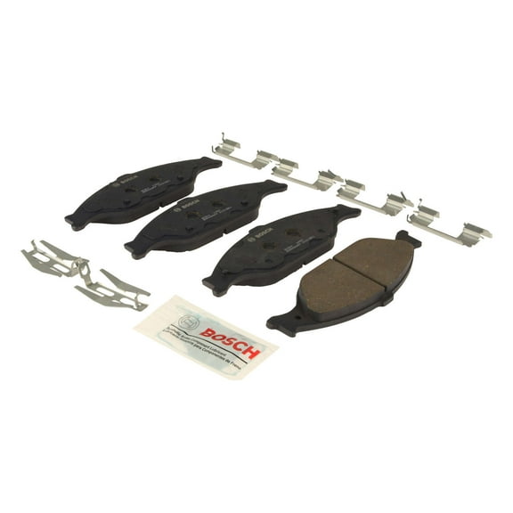 Bosch Quiet Cast Ceramic w/Hardware Brake Pad Set, and Shims Fits select: 1999-2004 FORD MUSTANG