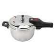 thumbnail image 2 of Pressure Cooker, Stainless Steel Pressure Cooker Fast Cooking Energy Efficient Slow Rice Cooker with Anti Clogging Cover Kitchen Cookware for Commercial or Home Use, 2 of 8
