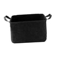 thumbnail image 1 of Organizador de juguetes para mascotas, multiusos con asas, organizador de juguetes para niños, contenedor de almacenamiento para ropa y accesorios par Negro, 1 of 9