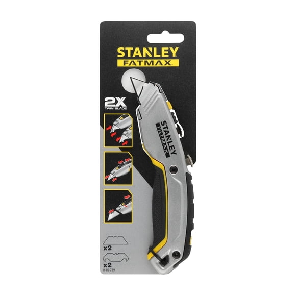 Cuchillo Snap Off Stanley FatMax Xtreme 2 en 1 9 mm