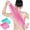 Pink,mint, variant on 2Pcs Back Scrubber for Shower Exfoliating Washcloth Back Cloth Body Extended Length Scrubber Towel Nylon Exfoliating Stretchable Pull Strap Wash Cloth for Bath Body Scrub Washcloth