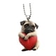 thumbnail image 5 of Llavero con colgante de perro, llavero colgante para coche, adorno, mochila bonita, llavero colgante para fiesta de aniversario, bolso para hombres y, 5 of 8