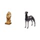 thumbnail image 1 of Majestuosa escultura de resina de león y , figura coleccionable de animal decorativo para mesa, ideal para oficina, hogar, estantería, sala de es, 1 of 8