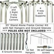 55x14x12 1-5/8Ã¢â‚¬Â Stand-Alone Frame Corners and Sleeves Ã¢â‚¬â€œ 4 Arch