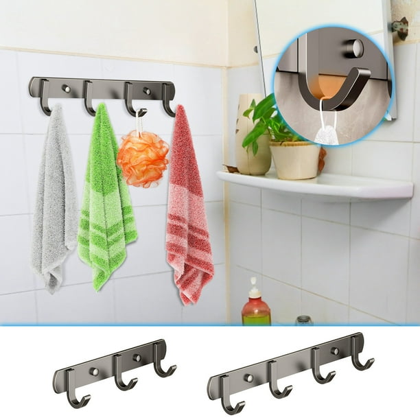onlyliua Liquidación de Rebajas de Hoy Percha con Adhesivo Fuerte Sin Perforar, Cocina, Baño, Pared, Puerta, Perchero, Gancho para Colgar, Pared, Gancho para Colgar Ropa