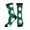 3 Black, variant on Women's Men's Green Christmas Tree Colorful Novelty Pattern Crew Athletic Socks