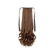 thumbnail image 1 of Minnieouse Peluca de cola de caballo, pelucas realistas de fibra de alta temperatura, peluquín rizado Artificial, resistente al calor, Invisible, sin Cuidado del cabello Marrón claro, corto 38 cm Minnieouse CE014651-05, 1 of 6