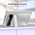 thumbnail image 5 of for Google Pixel Fold Case with Hinge Protection, Pixel Fold Case Built in Screen Protector Kickstand Slim Plating Hard PC Back Cover Scratch-Resistant Phone Case for Pixel Fold 2023 - Silver, 5 of 7