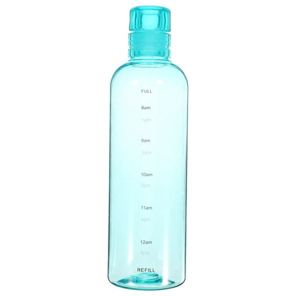 NICEXMAS Reusable Clear Water Bottle with Lid Portable Travel Sports Bottle for Outdoor Use