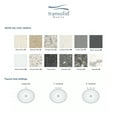 thumbnail image 6 of Transolid VT31.25x22-1SV-6F-A-W-1 31.25 in. D Quartz Vessel Vanity Top with Single Hole and Square Vessel Sink, Calacatta, 6 of 7