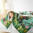 thumbnail image 4 of Castle Fairy Cartoon Panda 3pcs King Size Comforter Sets,Floral Animal Bedding Comforter Set,Kawaii Wildlife Super Cozy Bedding Set,Super Cozy Cute Room Decor,Reversible, 4 of 8