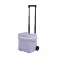 thumbnail image 4 of Profile 16qt Rolling Cooler - Lilac: Polyethylene, Wheels & Retractable Handle, 4 of 5