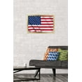 thumbnail image 2 of The United States Of America - Flag 16.5" x 24.25" Framed Poster, by Trends International, 2 of 3