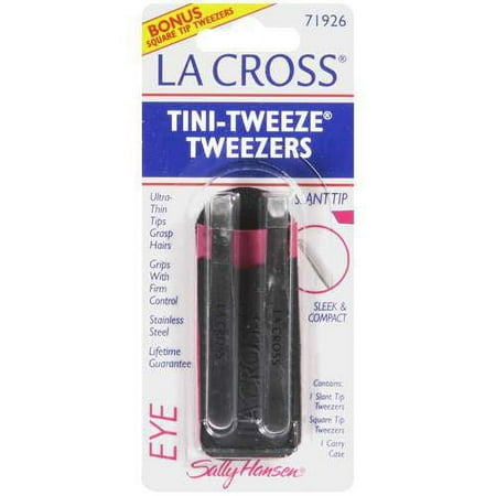 Coty La Cross Tini-Tweeze Tweezers, 1 ea