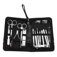 thumbnail image 2 of 16pcs/set Nail Clipper Set,Stainless Steel Manicure Pedicure Nail File Kit with Case for Hand Care, Facial Care and Foot Care., 2 of 5