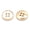 gold white, variant on USOSOU 11mm 2 Holes Small Gold Metal Buttons, Bright Gold Button for Clothing, Kids Shirts, Women Blouse, Cuff, Collar, Modern Handmade Decorations, Sewing Accessories (20pcs 11mm(0.43inch))