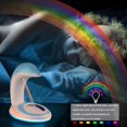 thumbnail image 2 of Rainbow Projector Light, USB Powered Rainbow Light Color Changing Night Lights, Mood Lights Rainbow Bedside Lamps for Decoration Kid's Room, Accompany Sleeping, 2 of 9