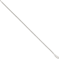 thumbnail image 4 of 925 Sterling Silver 2.25mm Rope Chain Twisted Link Necklace, 4 of 6