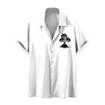 thumbnail image 1 of Camisas de Manga Larga para Hombres Blusa Cómoda de Cuello de Impresión, Camisa Casual de Poliéster para Uso Diario, de Fiesta Y de Primavera de Verano, 1 of 4