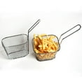 thumbnail image 4 of Mini French Fries Fry Baskets Fryer Basket Strainer Serving Food Presentation Cooking Kitchen Tool, 4 of 9