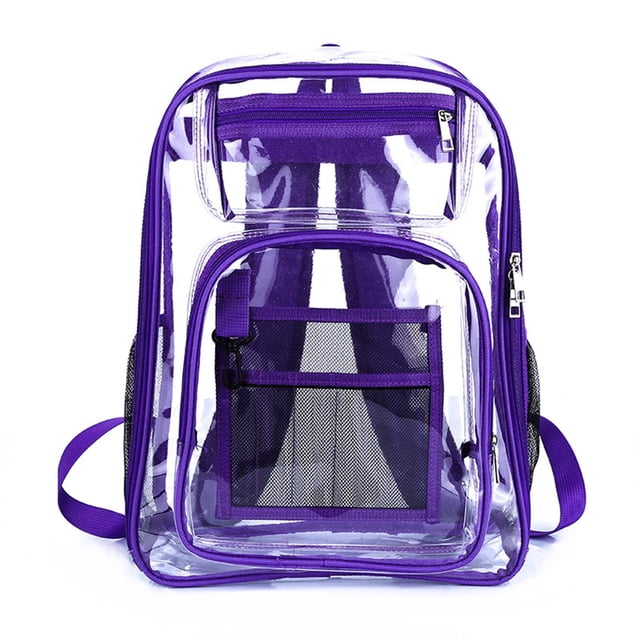 Mochila transparente Macarena Mochila transparente Violeta 30 cm x 16 cm x 44 cm