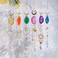 thumbnail image 1 of Atrapasueños, 10 piezas de cristal atrapasoles prisma kit colgante con cadena Rainbow Maker bolas de cristales colgantes adornos para interior ventana exterior jardín patio trasero coche espejo decora, 1 of 4