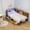 Rustic Brown & Black, variant on AENKYO Twin Size Corner Bed Frame with Charging Station, Smart LED Lights, Bookshelf Headboard & 2 Drawers, Rustic Brown