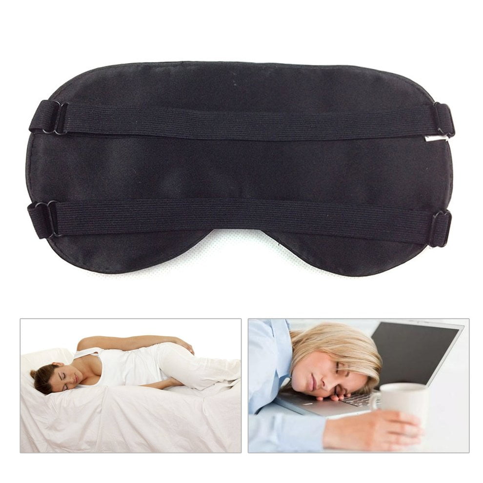 x Soft Eye Mask Nap Cover Blindfold Wrap a Nap Travel Pillow, Sleep Mask