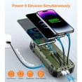 thumbnail image 2 of Cargador inalámbrico Solar Power Bank Sudrov W33A de 42.800 mAh y 15 W, 2 of 7
